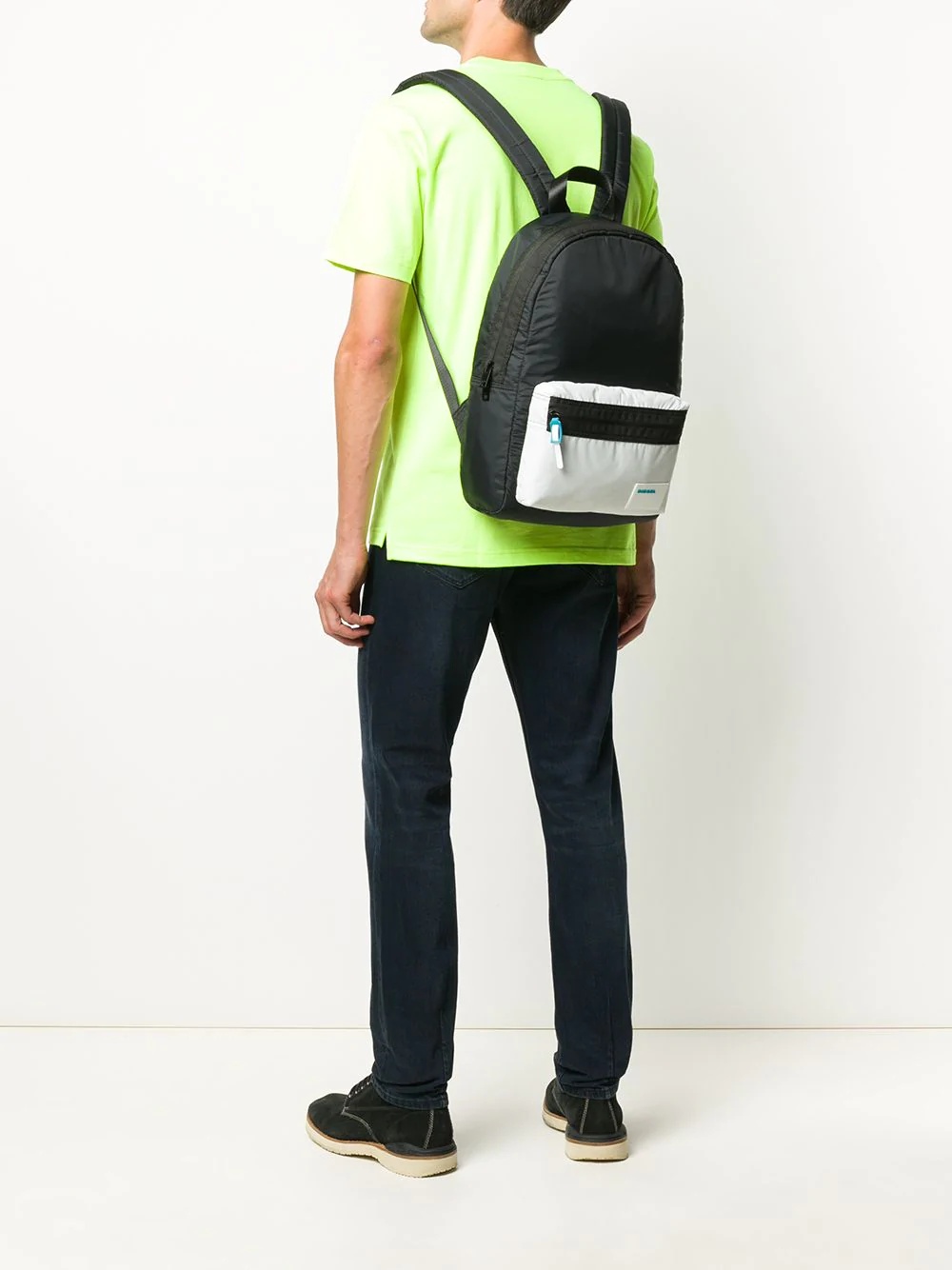 contrast pocket backpack - 2