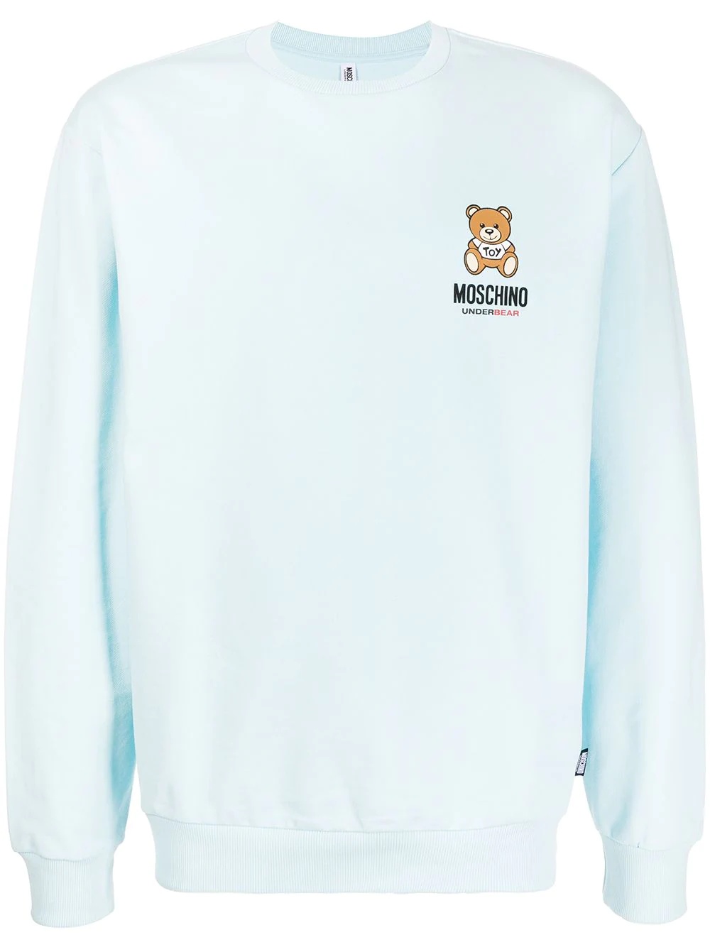 logo crew-neck sweatshirt - 1