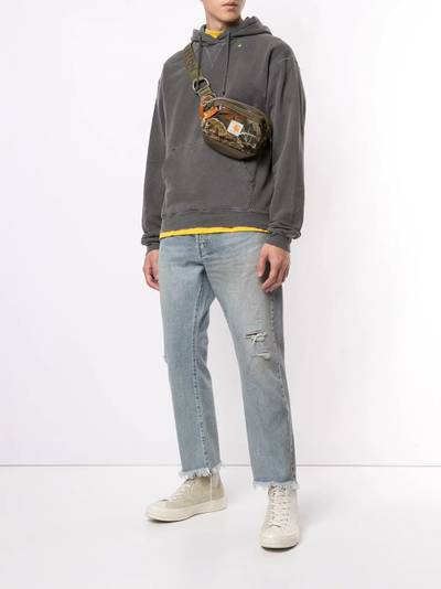 John Elliott cotton long-sleeve hoodie outlook