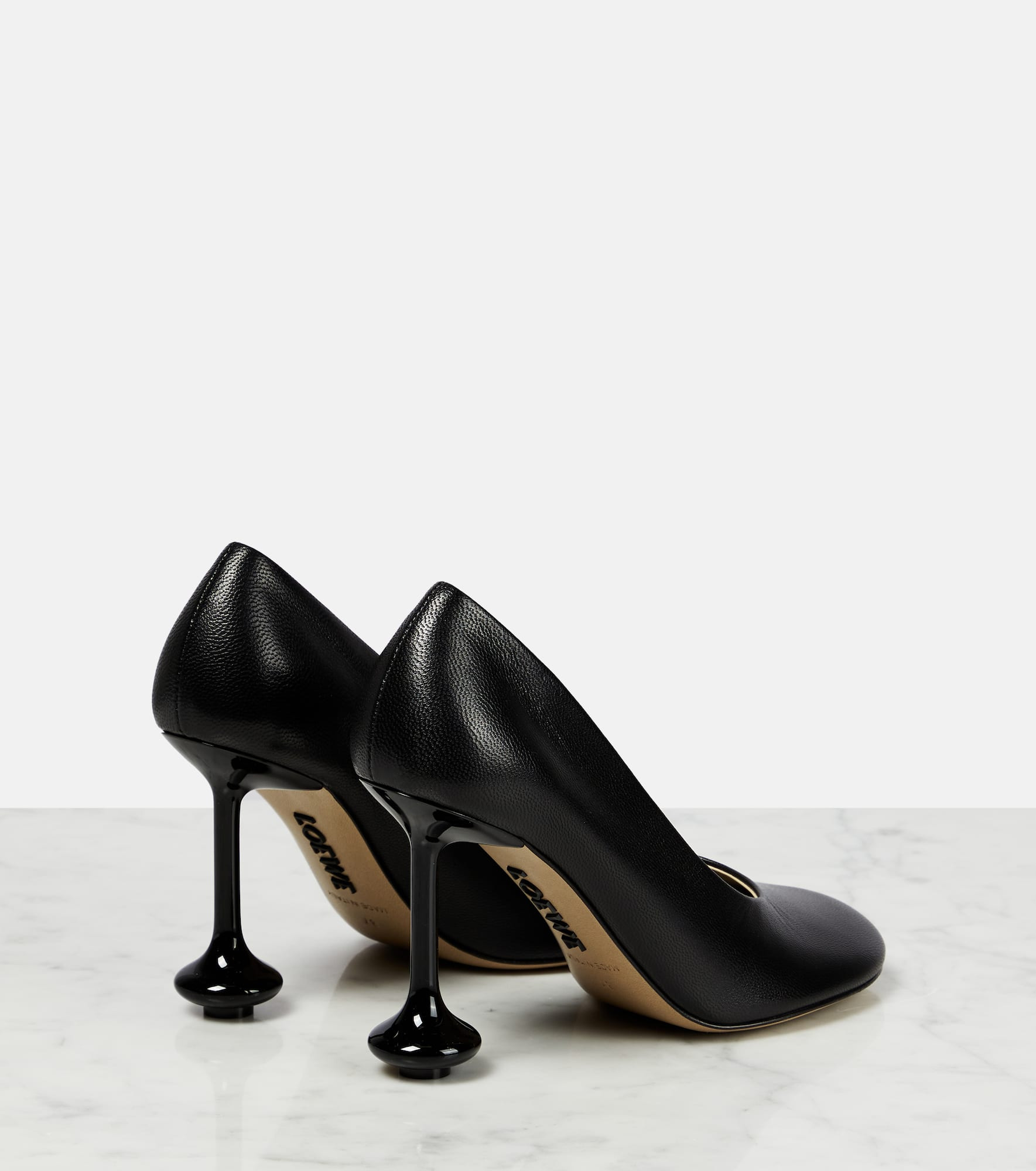 Toy leather pumps - 3