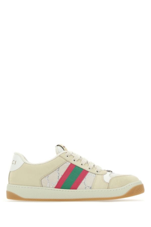 スニーカー GUCCI MULTICOLOR LEATHER AND FABRIC SCREENER SNEAKERS Gucci Multicolor Leather Screener Sneakers | italist, ALWAYS