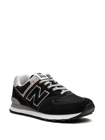 New Balance 574 "Black White (2022)" sneakers outlook