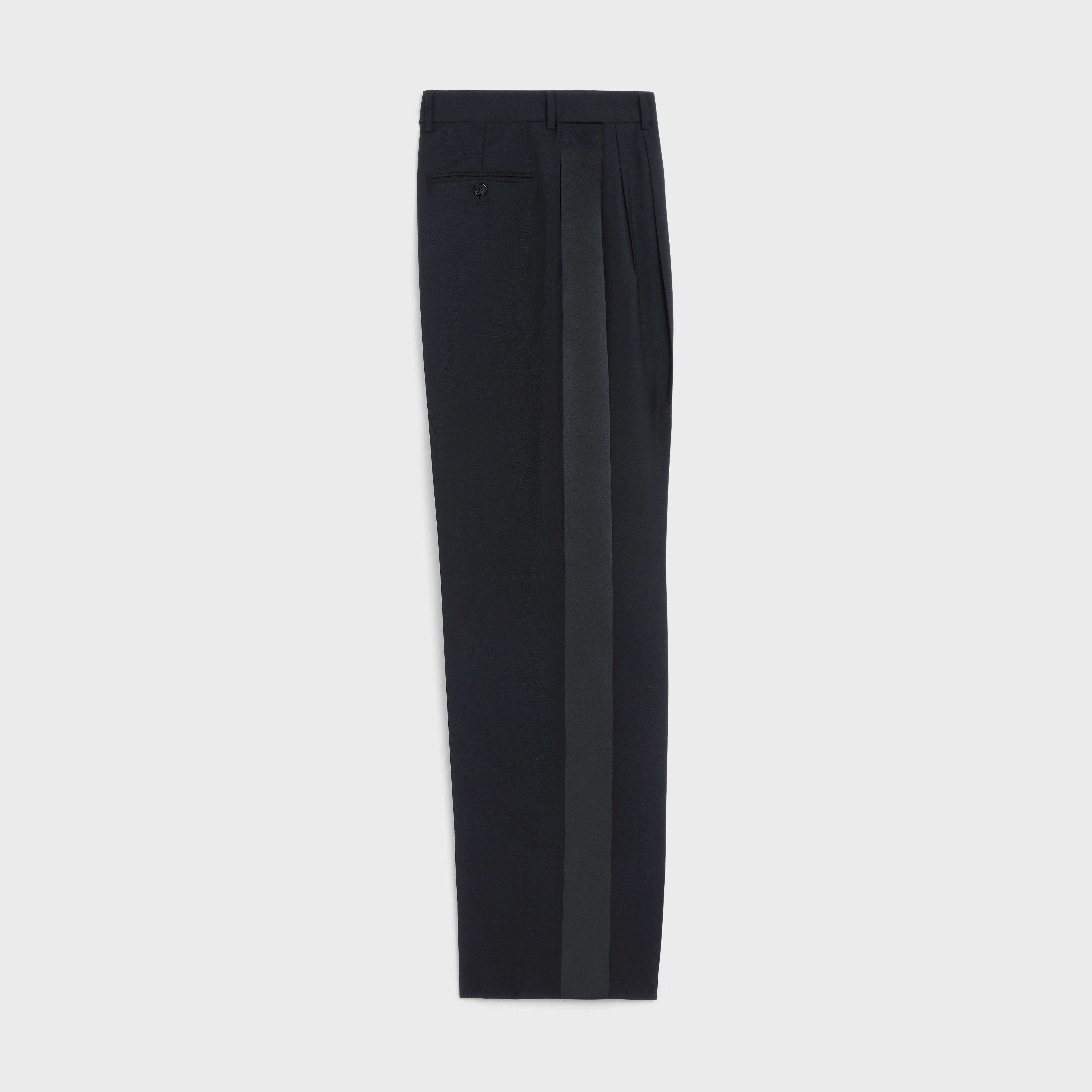 パンツ CELINE | JUDE TUX PANTS IN WOOL AND MOHAIR CELINE JUDE TUX PANTS IN WOOL AND MOHAIR | REVERSIBLE