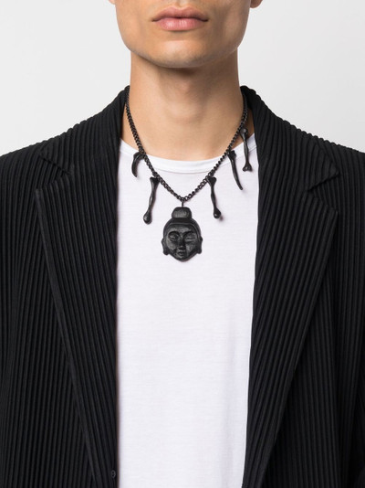 Yohji Yamamoto Bodhisativa pendant necklace outlook