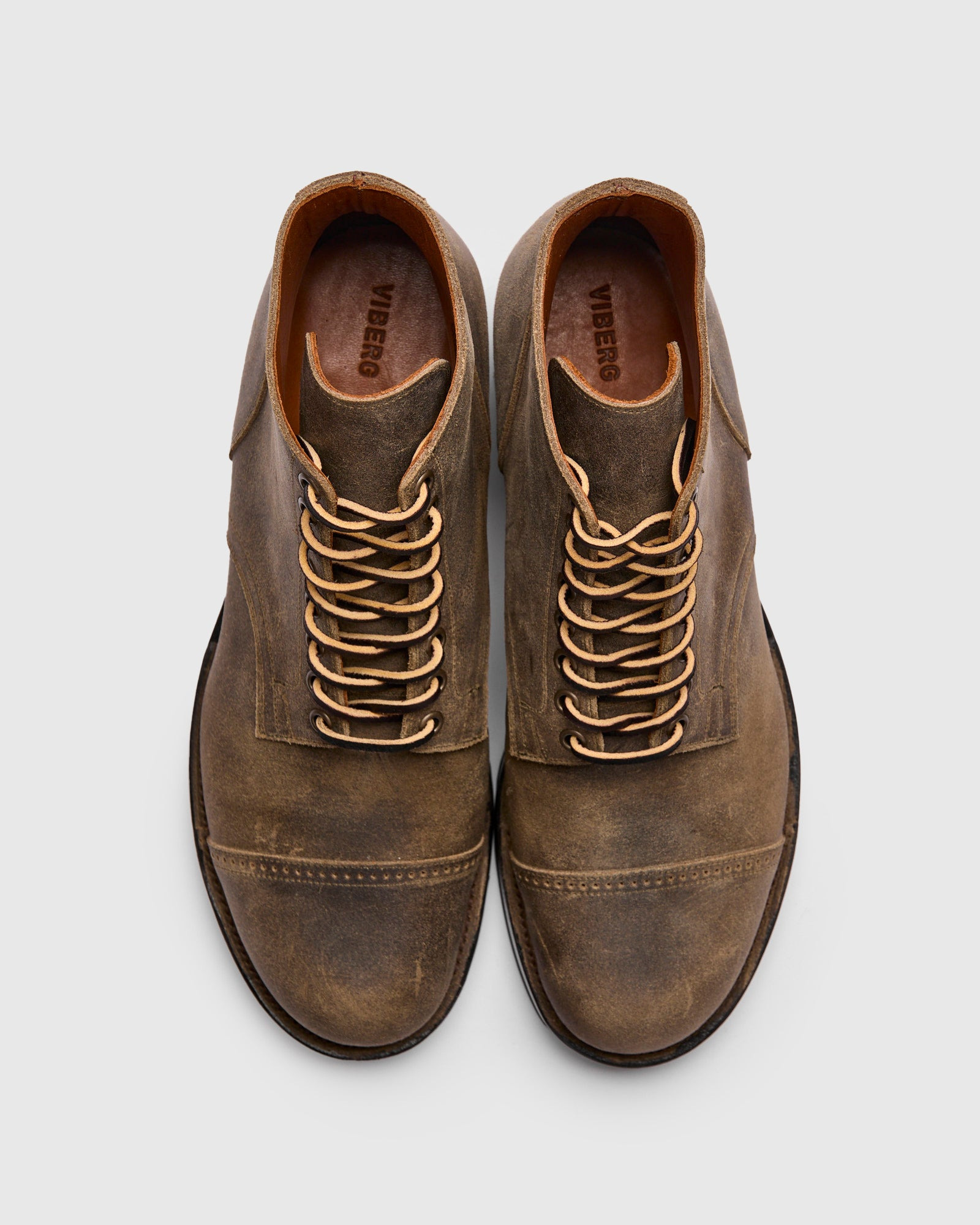 Service Boot 2040 in Tobacco Waxy Commander - 5