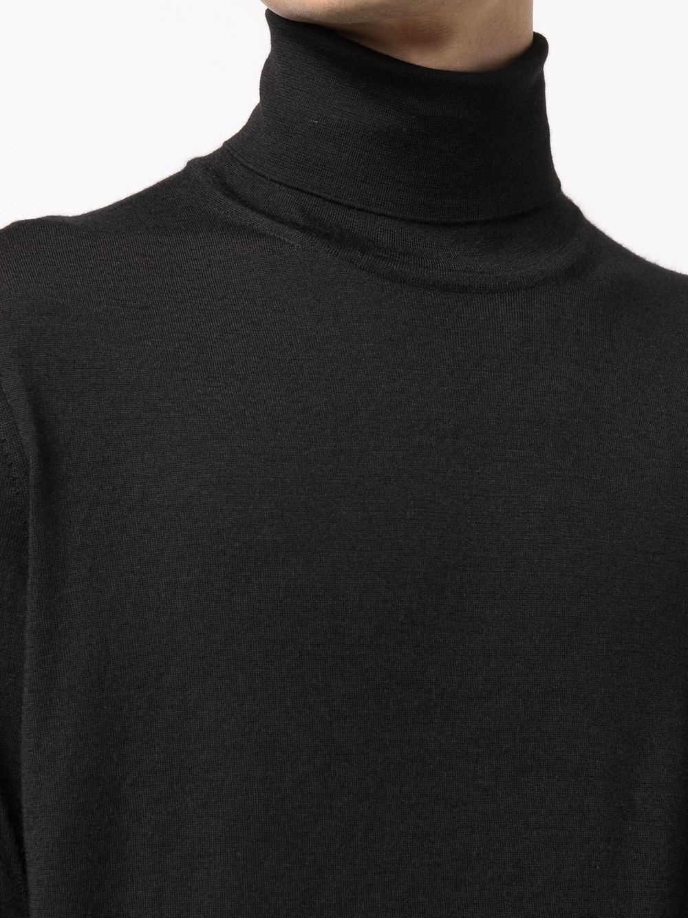 roll neck jumper - 5