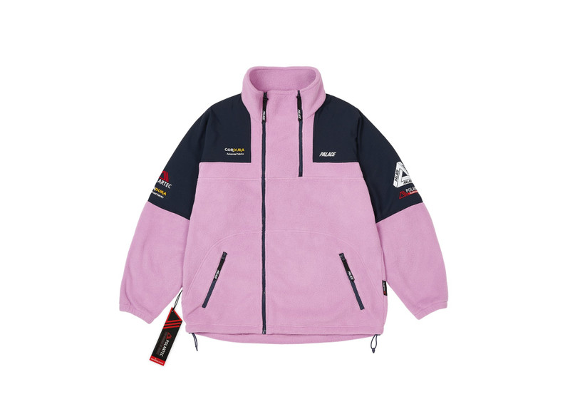 POLARTEC DOUBLE ZIP FUNNEL PURPLE - 1