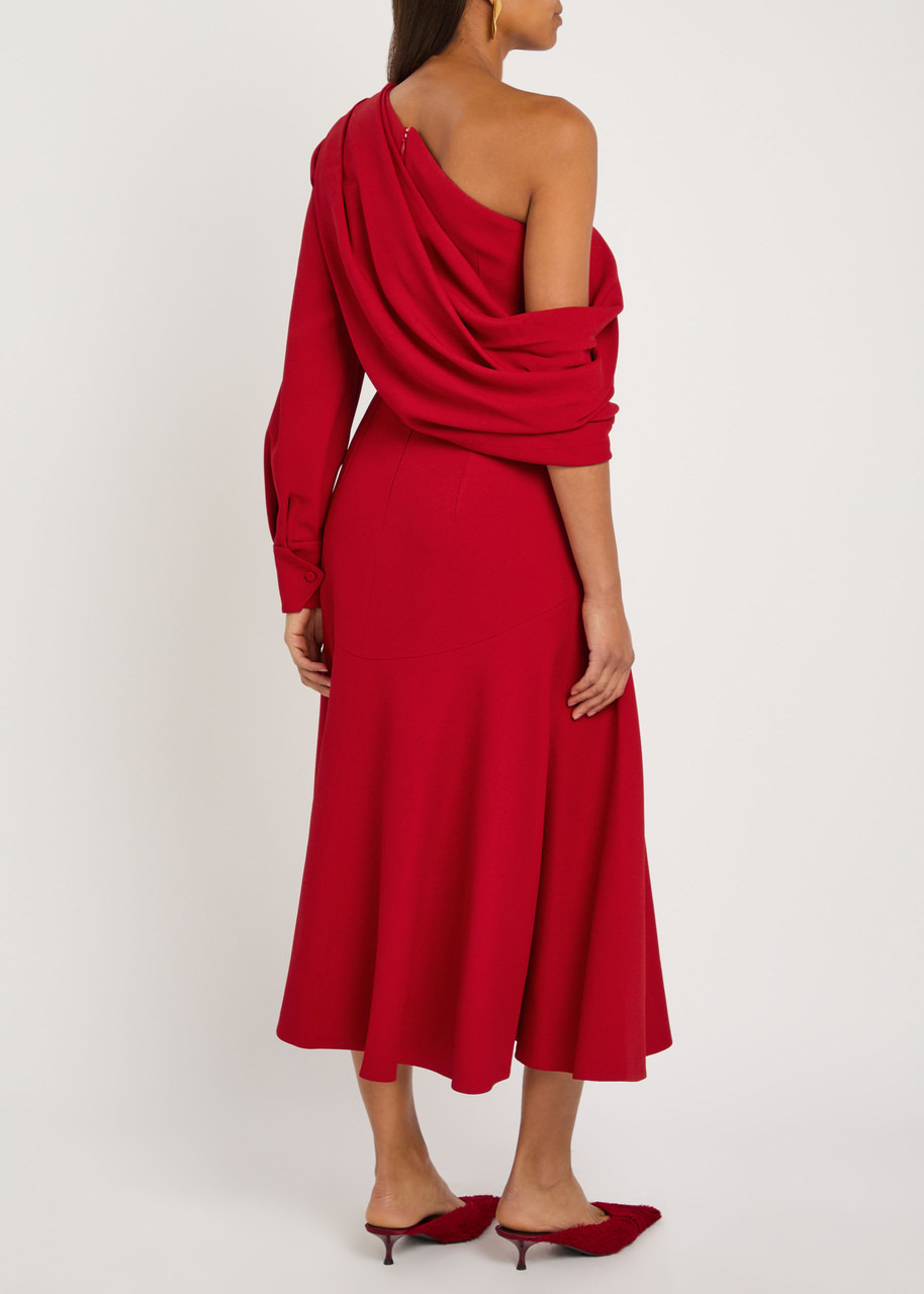 Emilia Wickstead Sehima Draped Crepe Gown - 2