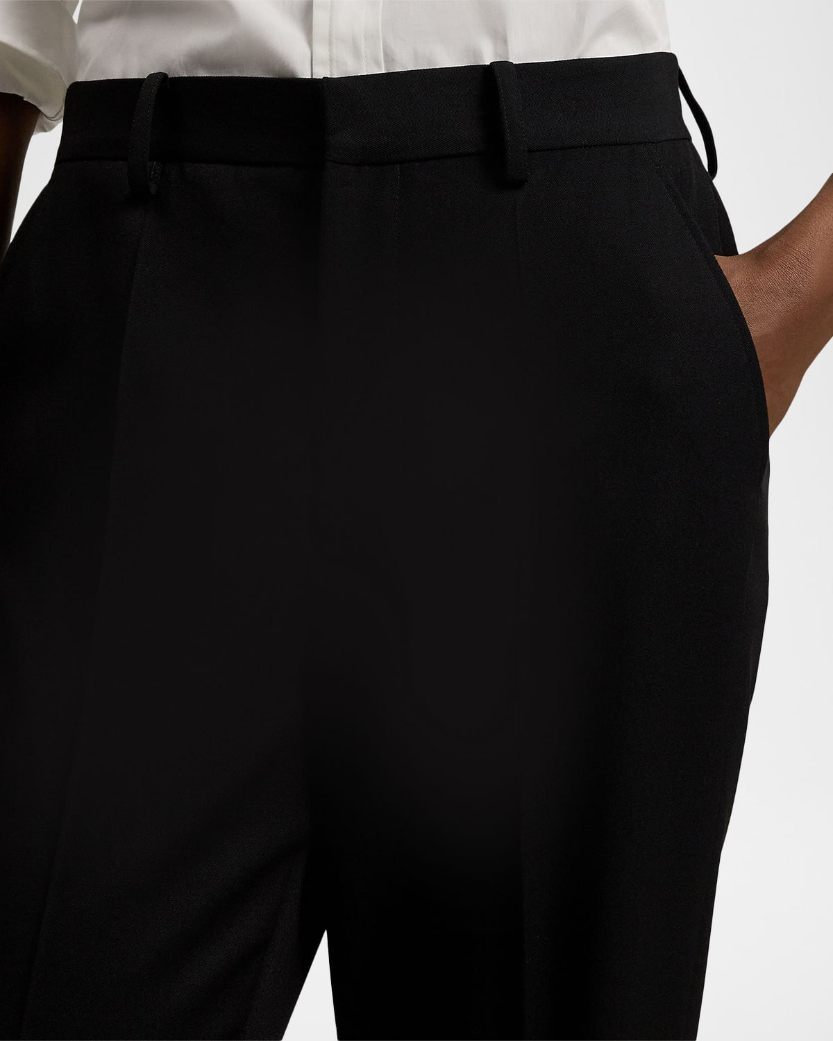 Wrigley Grain De Poudre Bootcut Pants - 6