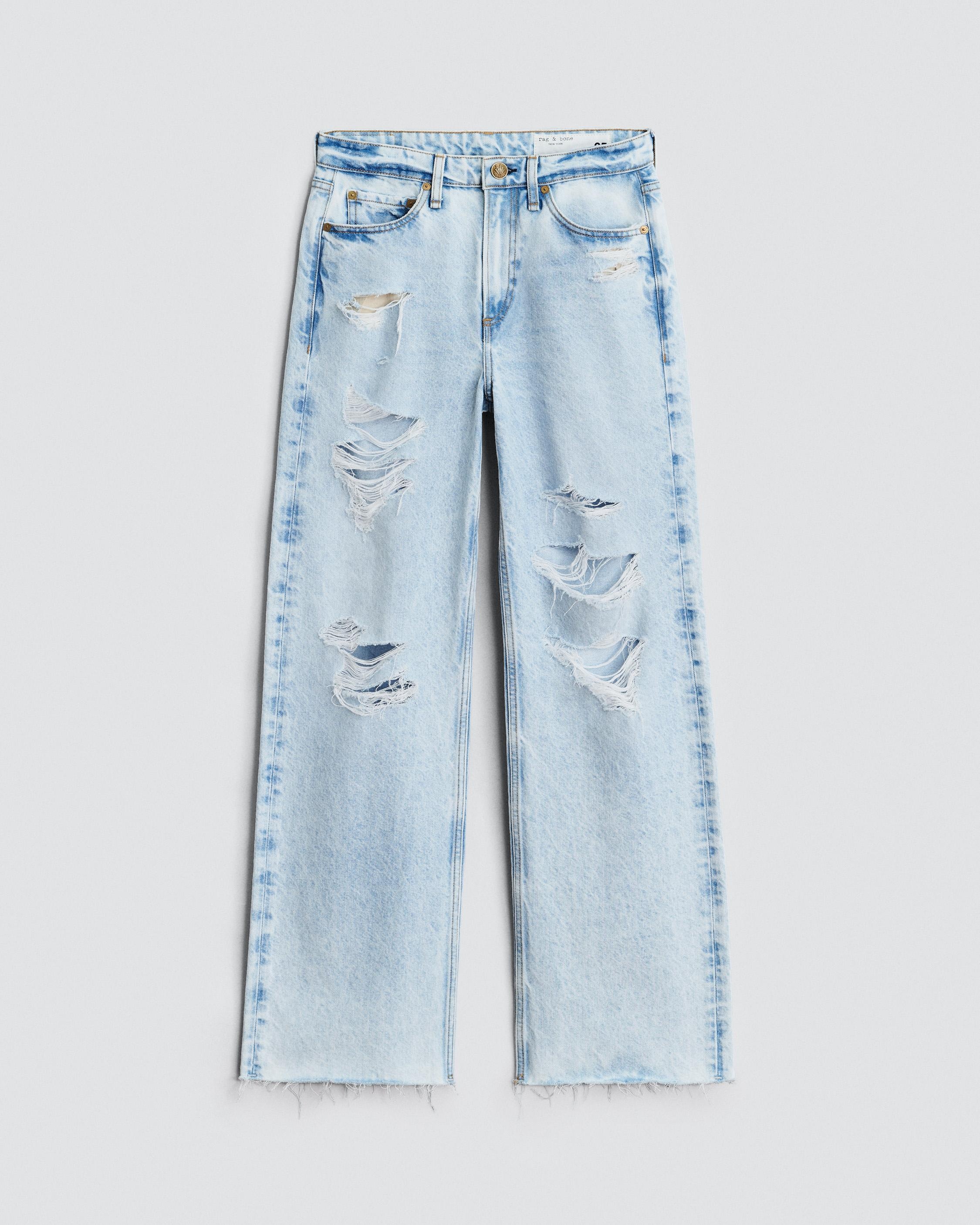 Logan Wide Leg - Coral
Mid-Rise Rigid Jean - 1