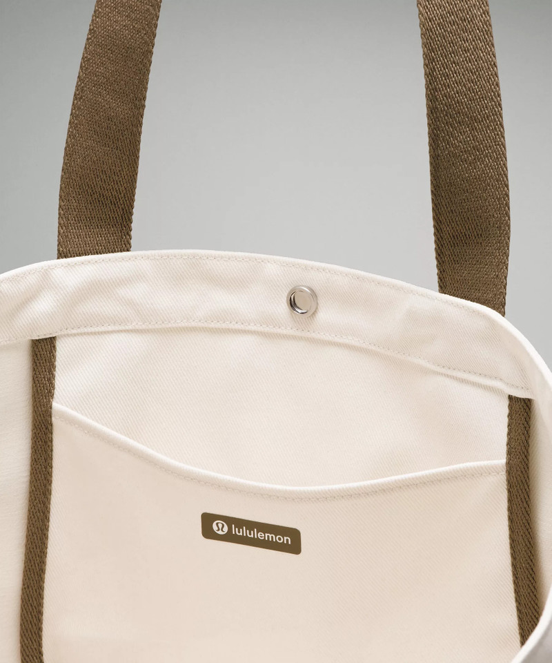Daily Multi-Pocket Canvas Tote Bag 20L *Logo 4
