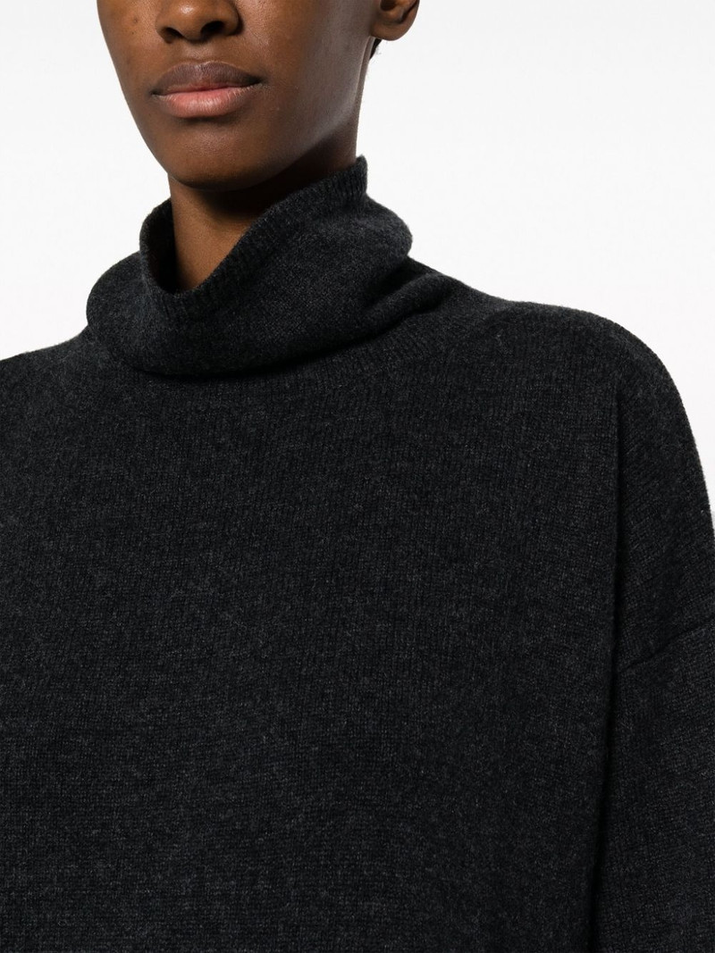 roll-neck cashmere jumper 5