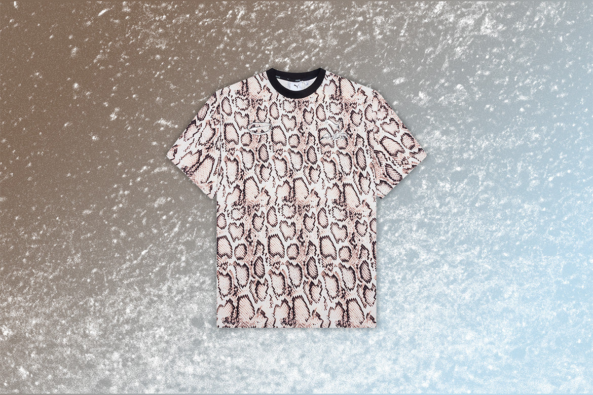 PUMA X A$AP ROCKY SNAKESKIN TEE - FROSTED IVORY - 6