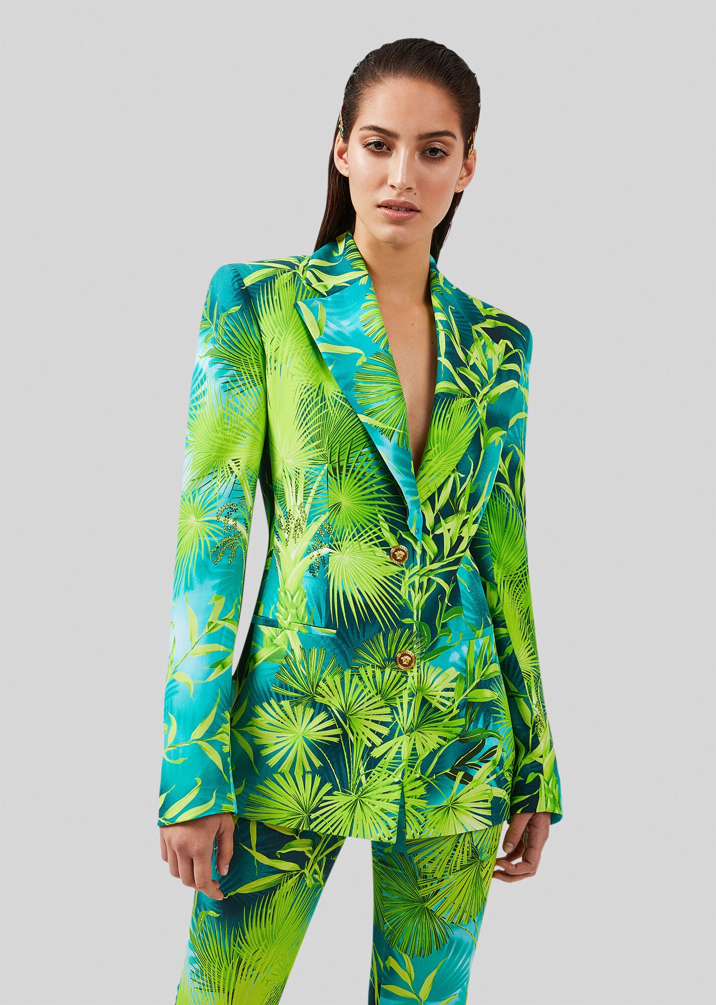 Jungle Print Blazer - 2