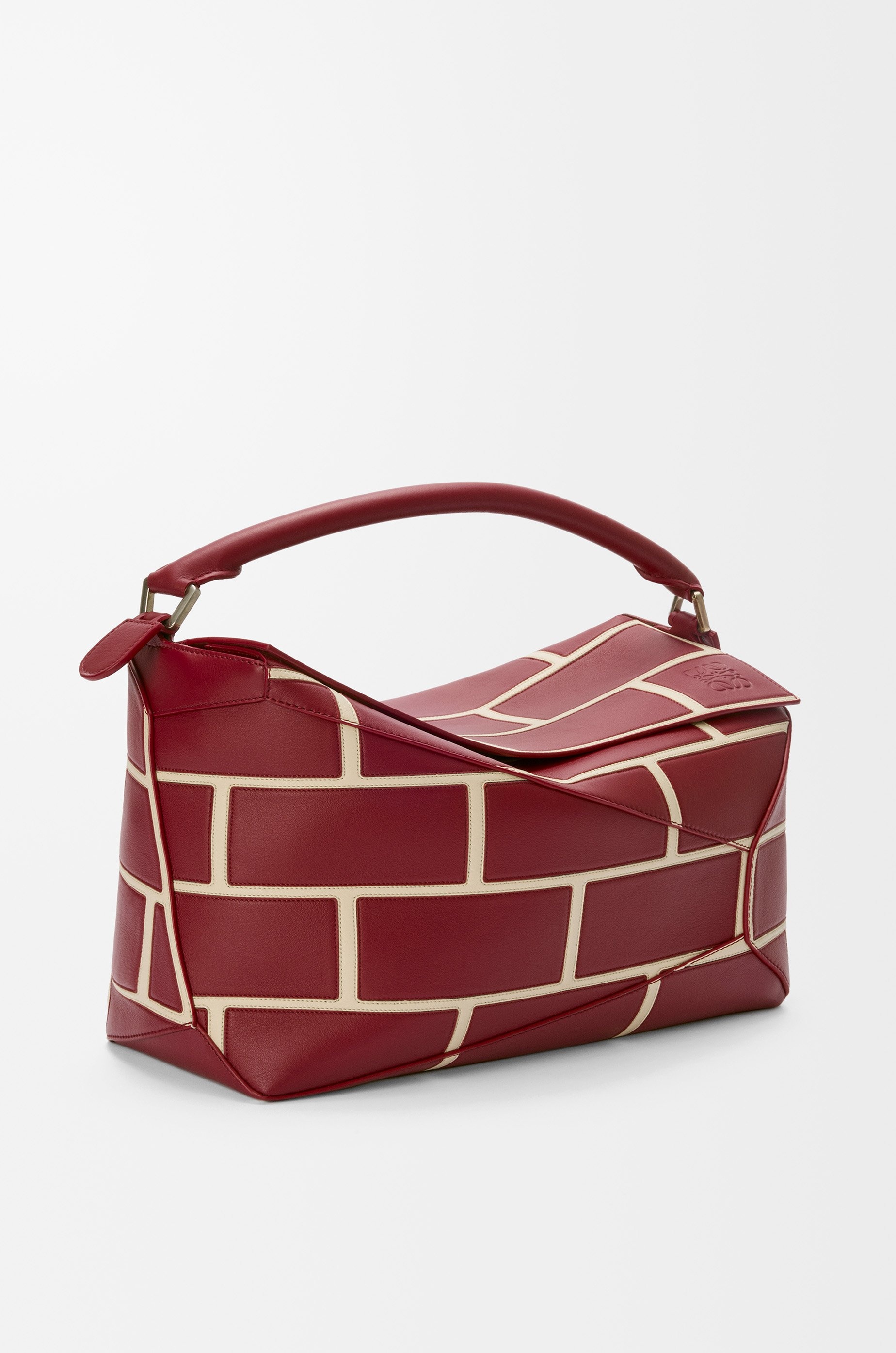Large Puzzle Edge bag in classic calfskin - 4