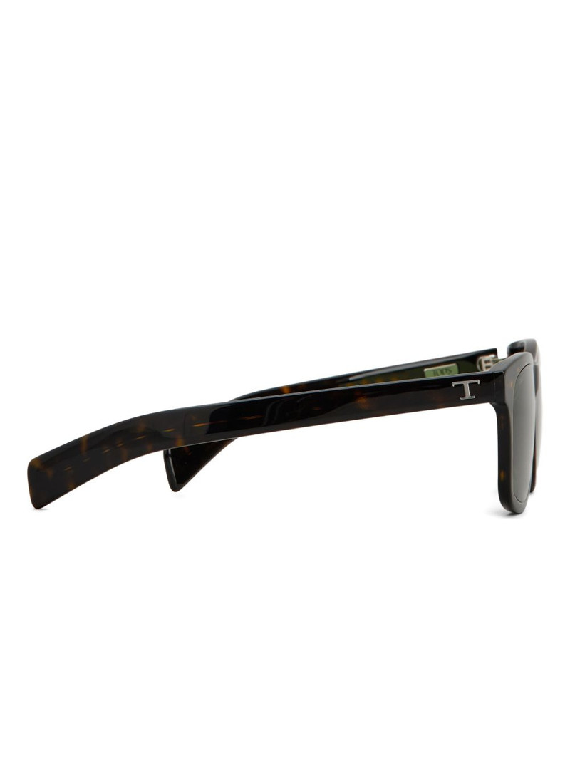 Tod's logo square-frame sunglasses outlook