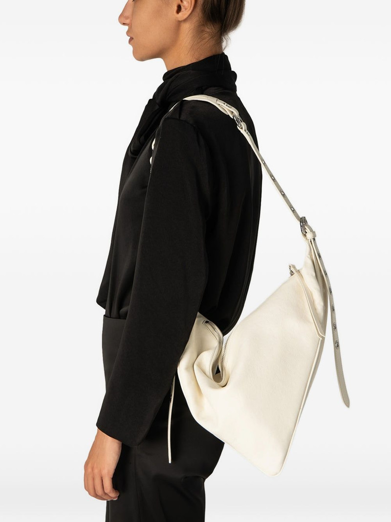 BY FAR Trayana leather cross body bag outlook