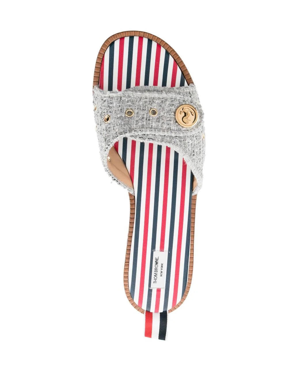 Thom Browne Anchor Button Claquette | club21 | REVERSIBLE