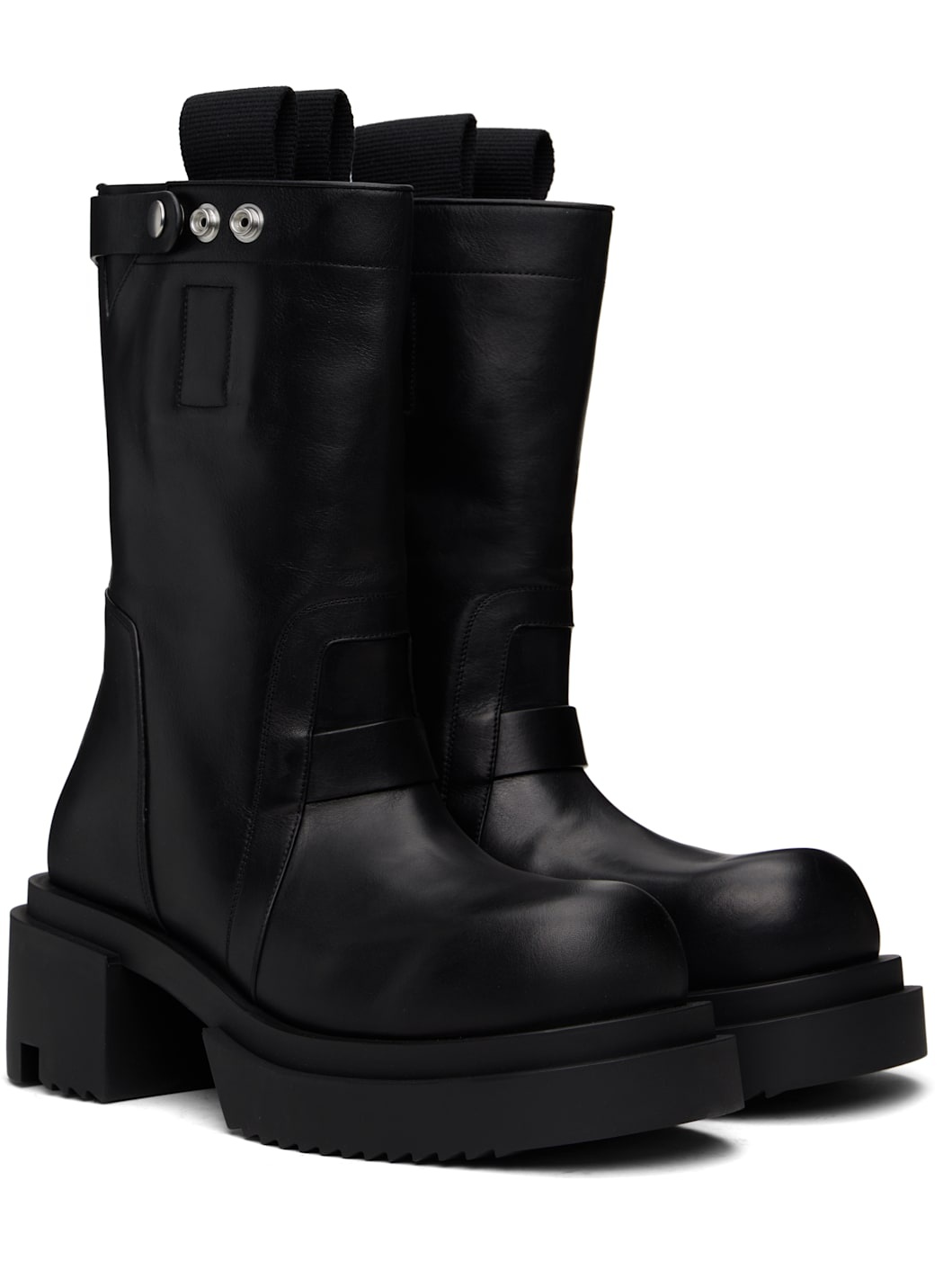Black Hollywood Low Pull On Bogun Boots - 4