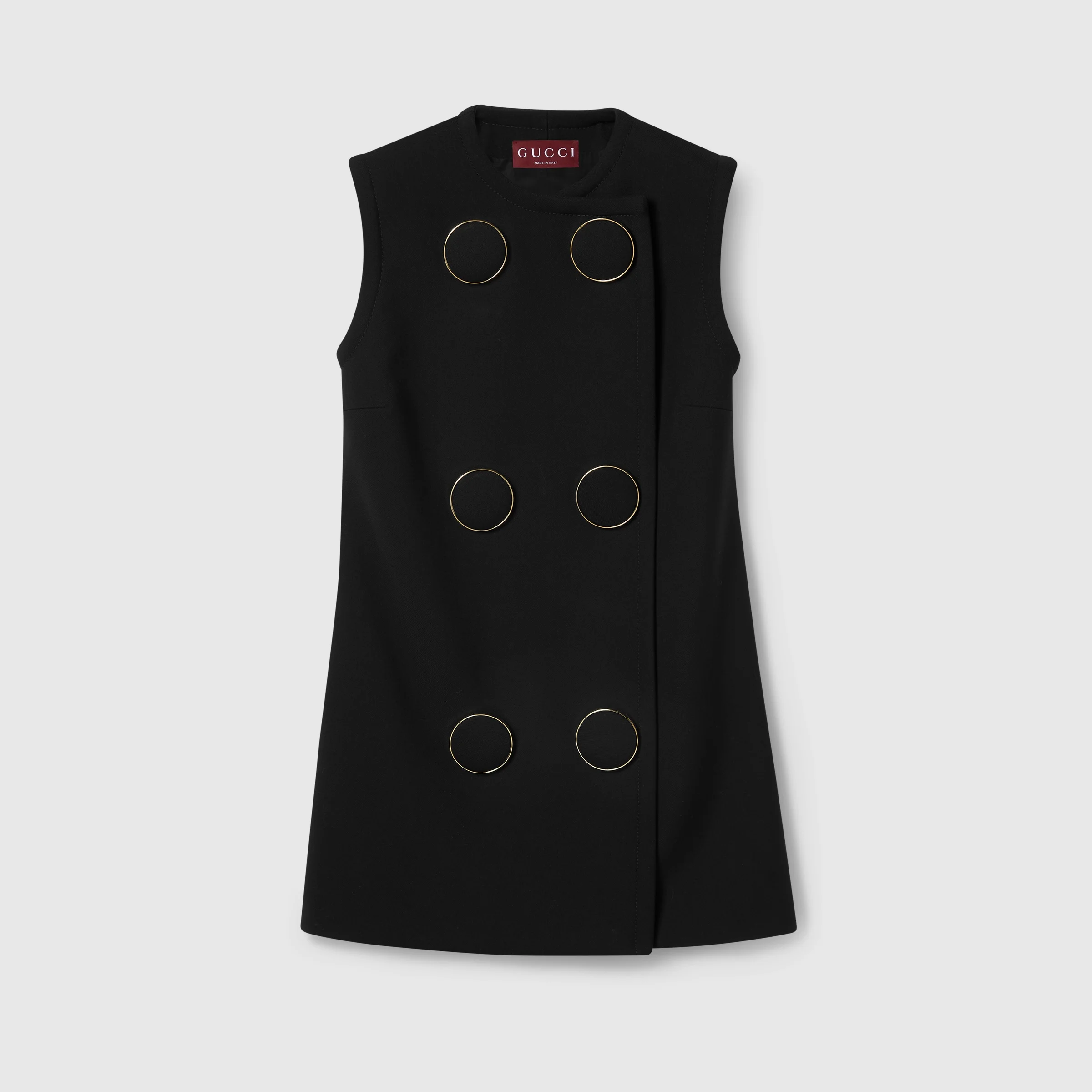 Vest with maxi buttons - 1