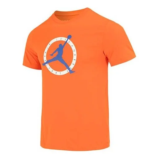 Air Jordan logo T-shirt 'Orange' DV8437-817 - 1