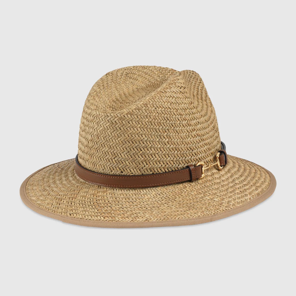 Straw hat with Horsebit - 1