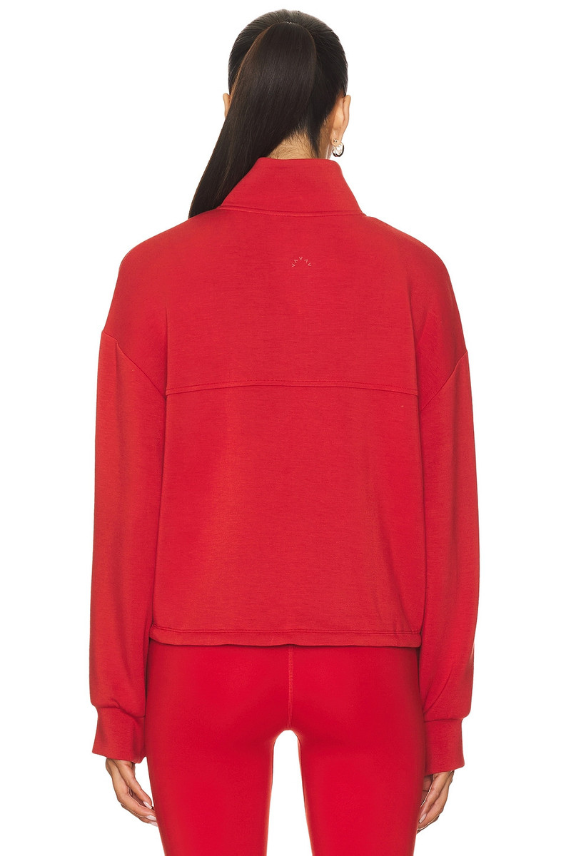 VARLEY Sian Cropped Half Zip Midlayer outlook