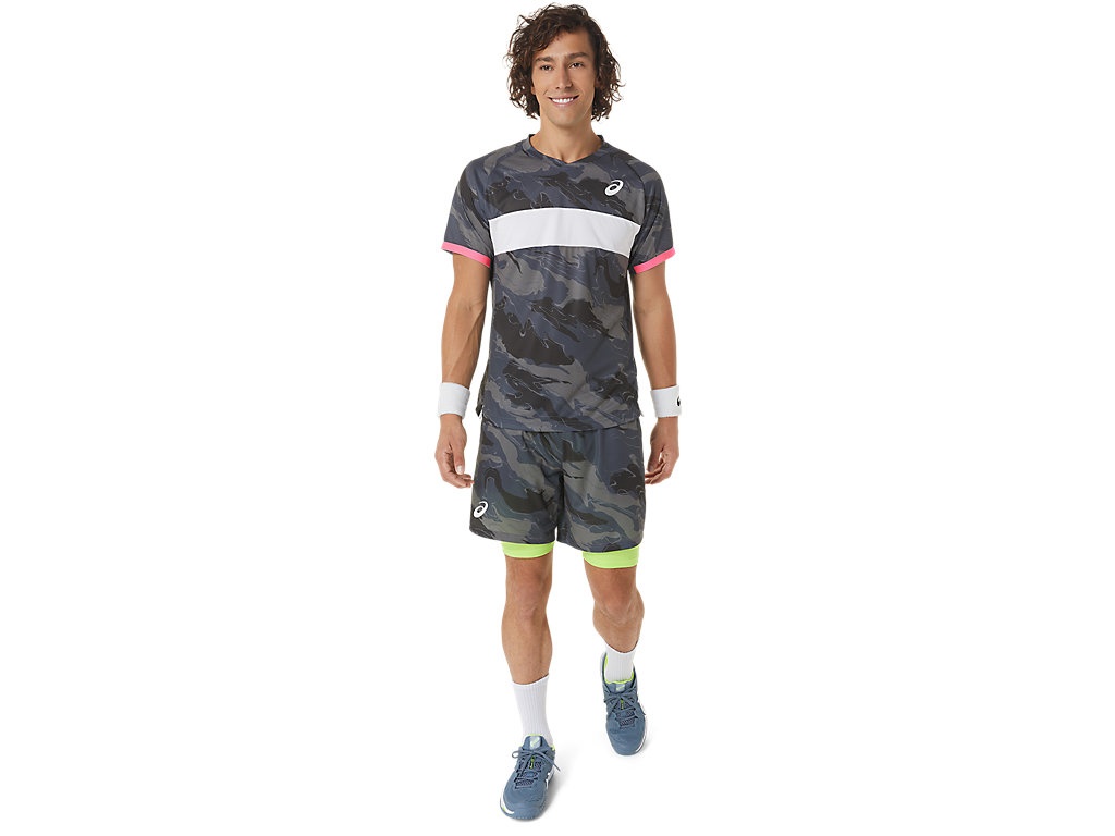MEN'S MATCH GRAPHIC 7IN SHORT - 8