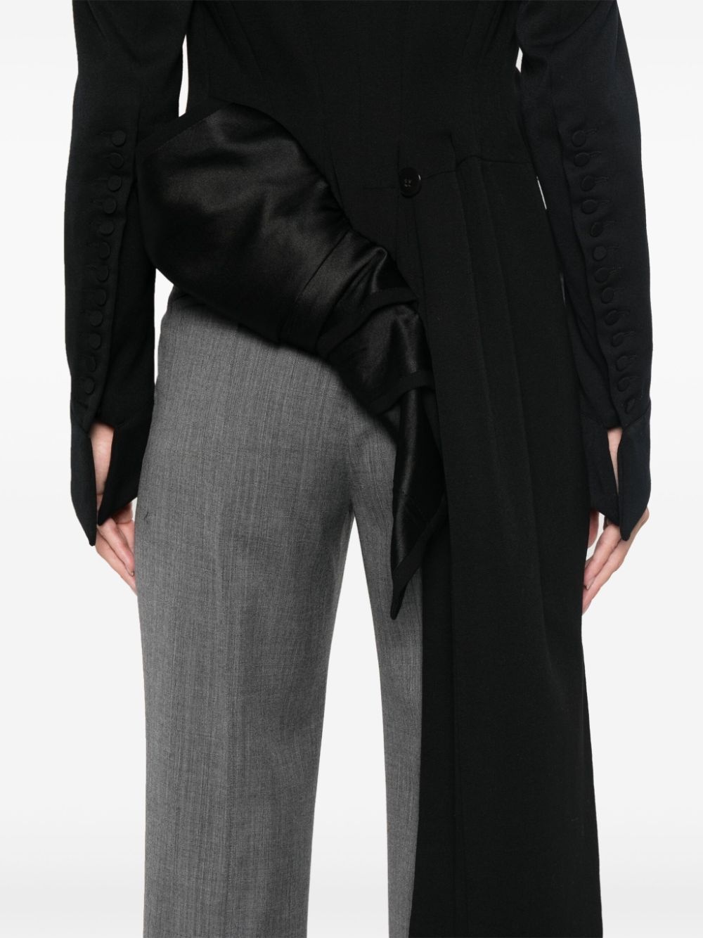 wool blazer - 10