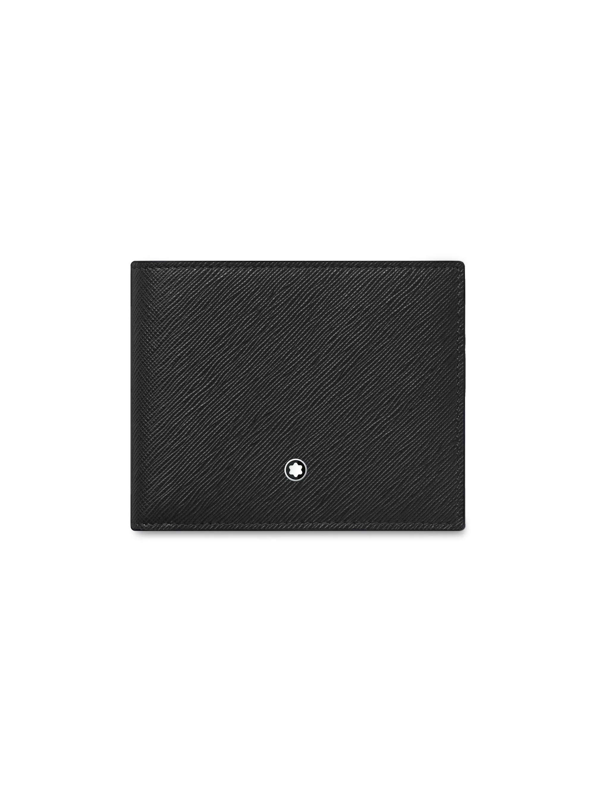 Men's Sartorial Leather Bifold Wallet - Black - 1