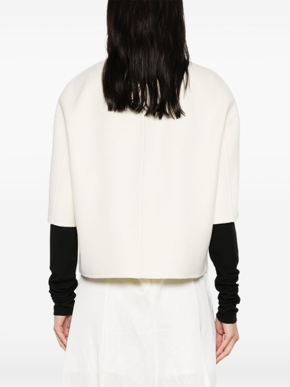 short-sleeve button jacket - 4