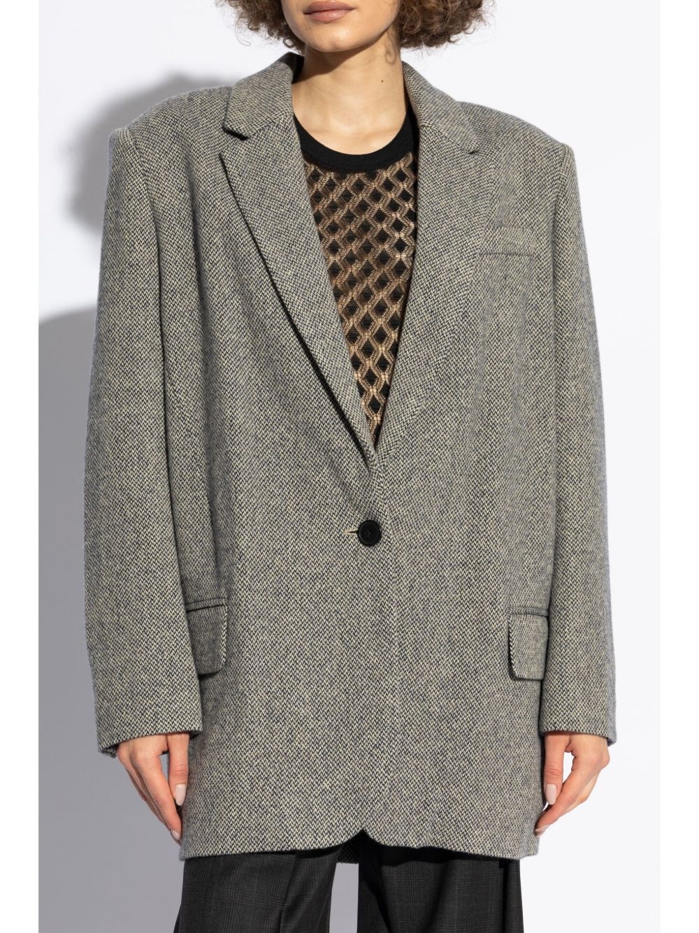 Cikaito single-breasted blazer - 3