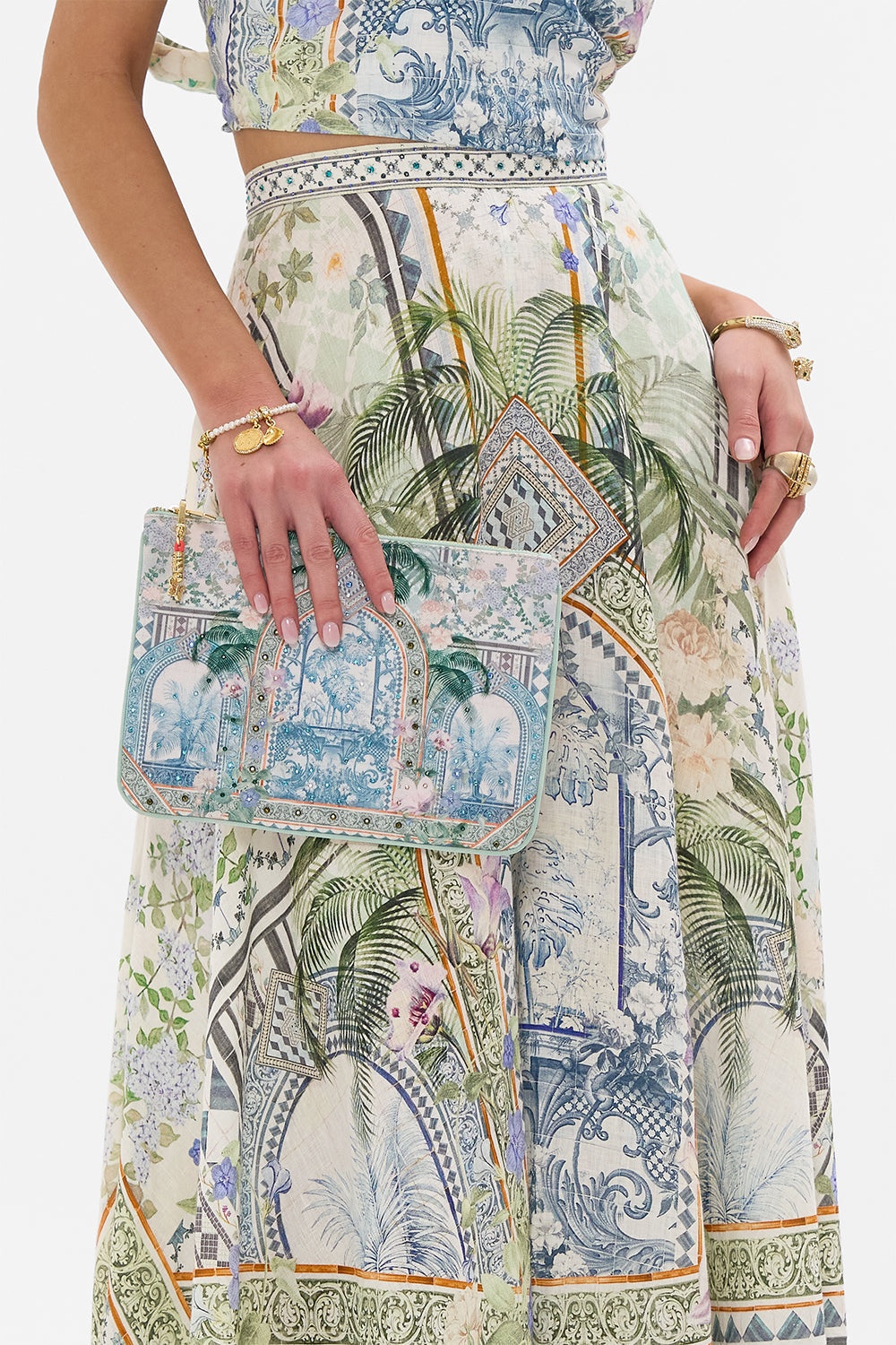 SMALL CANVAS CLUTCH - 5