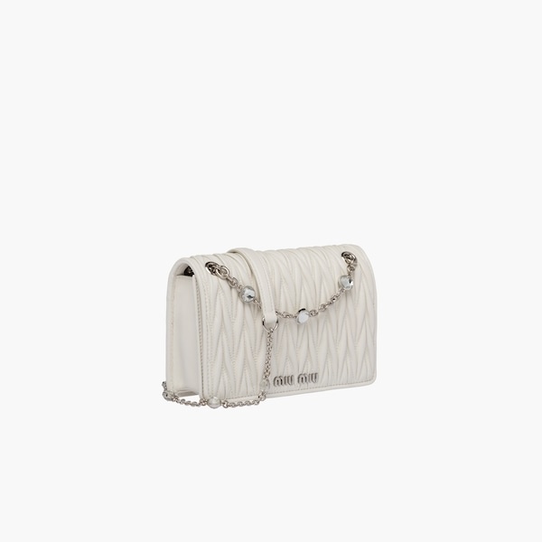 Matelassé nappa leather mini-bag - 6