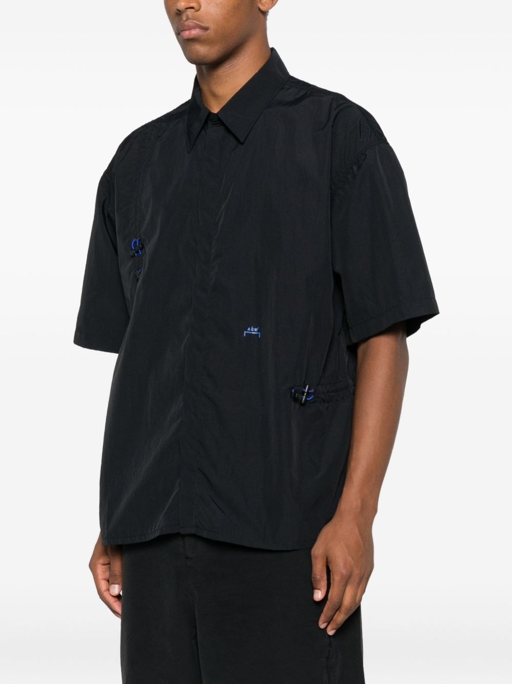 short-sleeve clasp shirt - 3