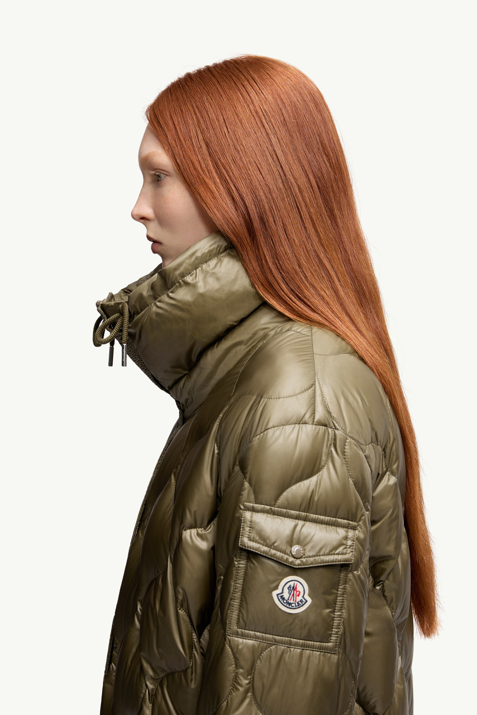 Lombi Hooded Mid-Length Down Jacket - 4