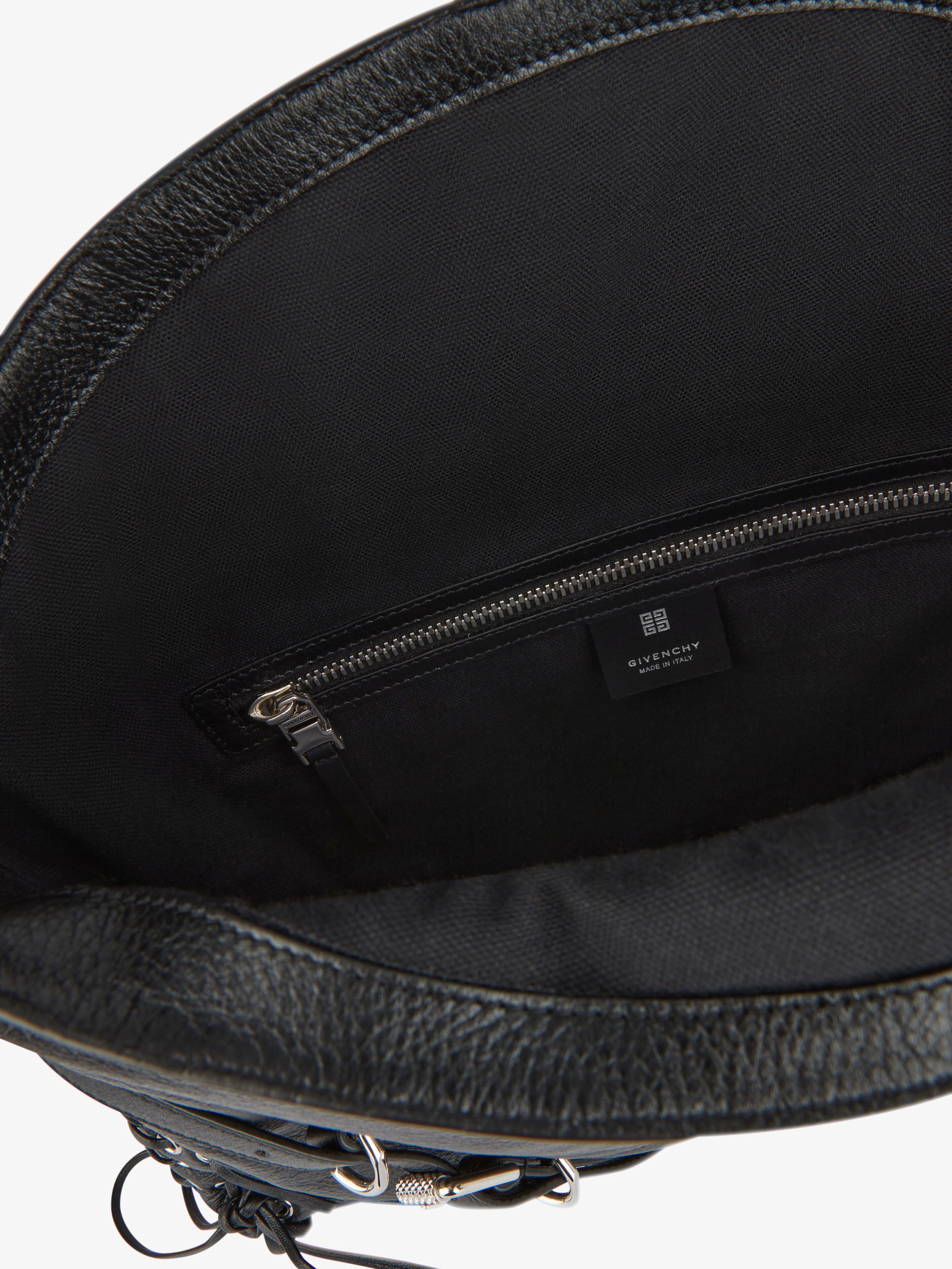 MEDIUM VOYOU BAG IN CORSET STYLE LEATHER - 4