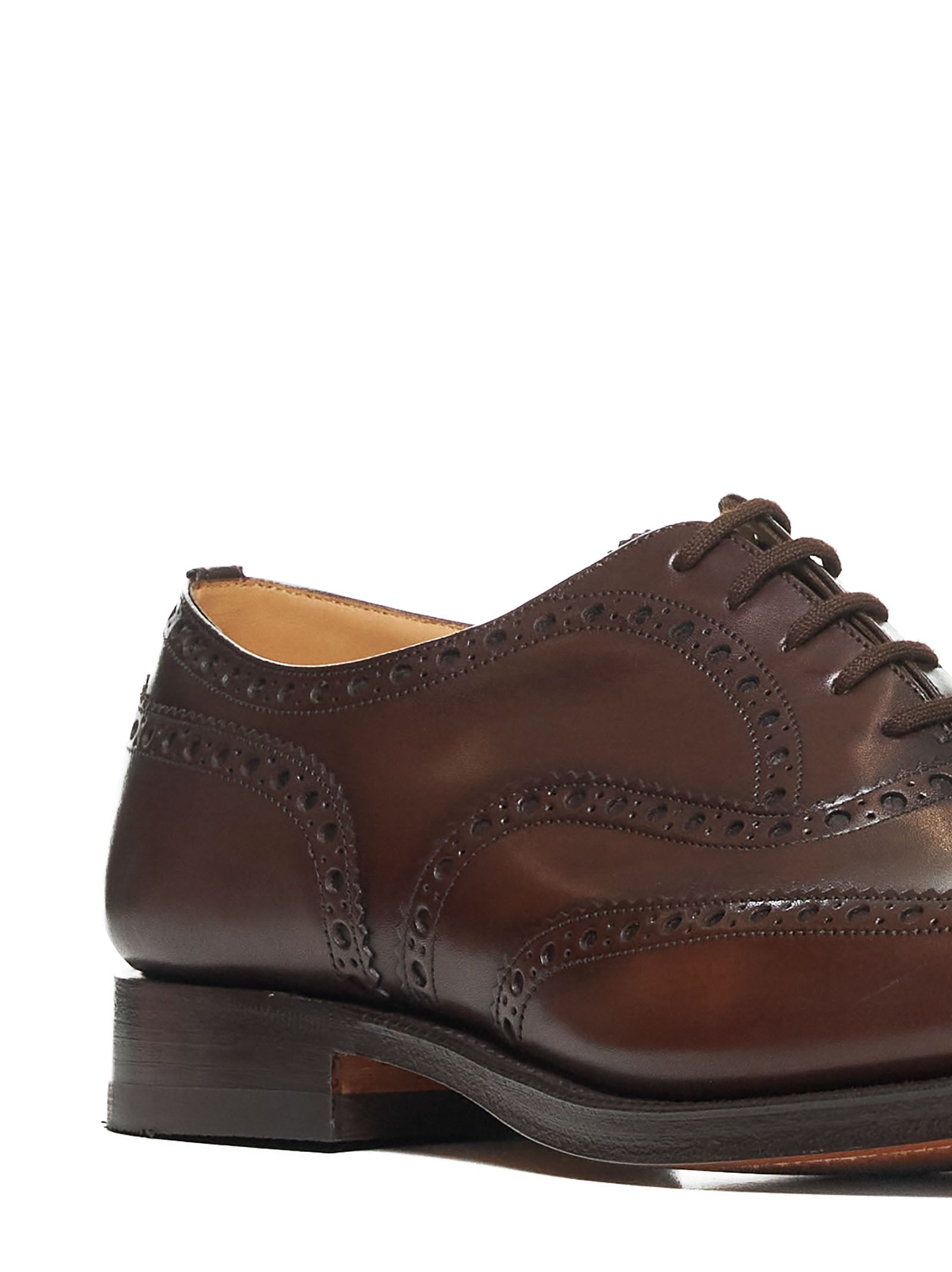 Burwood Brogue leather oxford shoes - 3