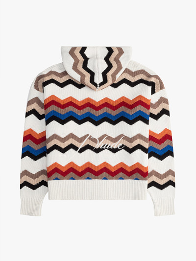 Rhude RHUDE CYRIL KNIT ZIP-UP outlook