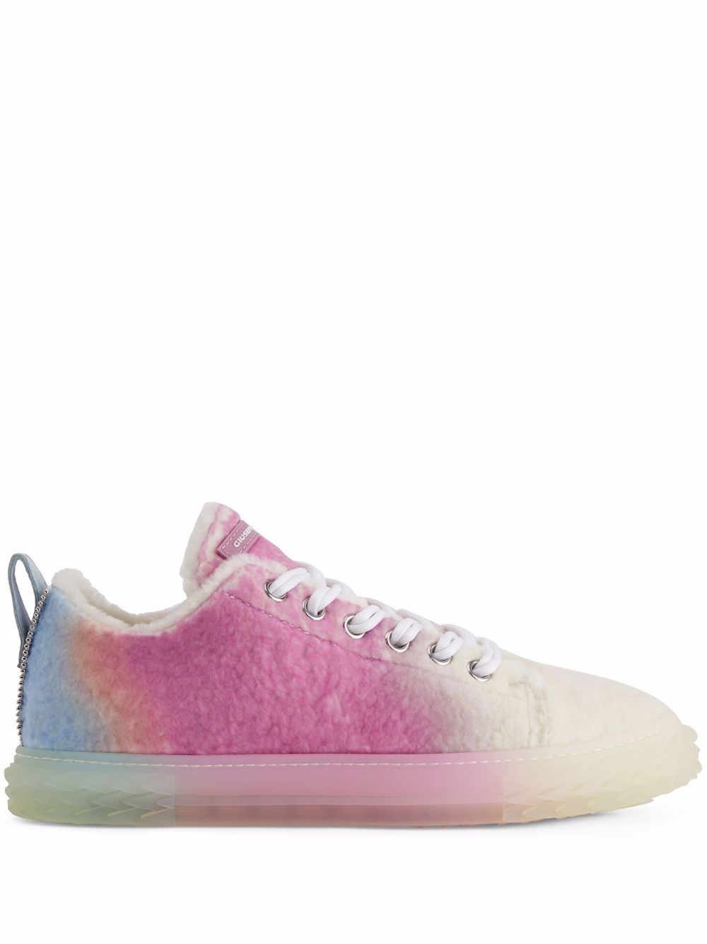 Blabber textured ombre sneakers - 1