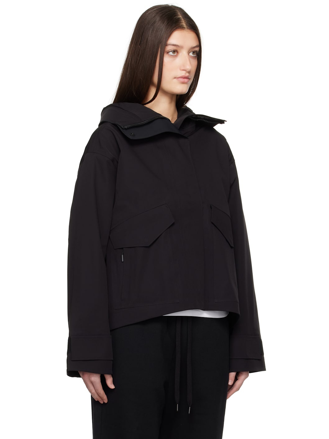 Black Tofino Rain Jacket - 2
