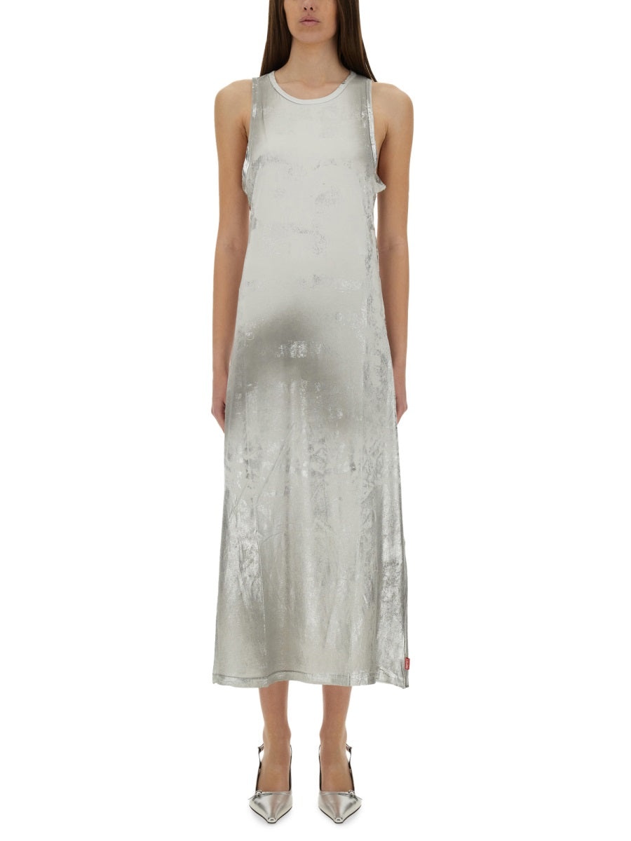 Diesel Women Long Cotton Dress - 1