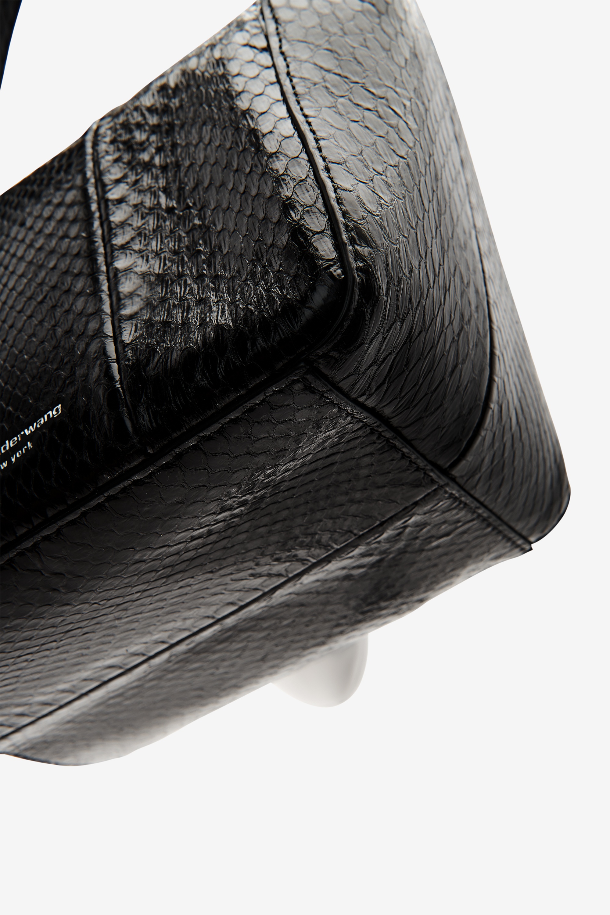 dome small hobo bag in snake - 5
