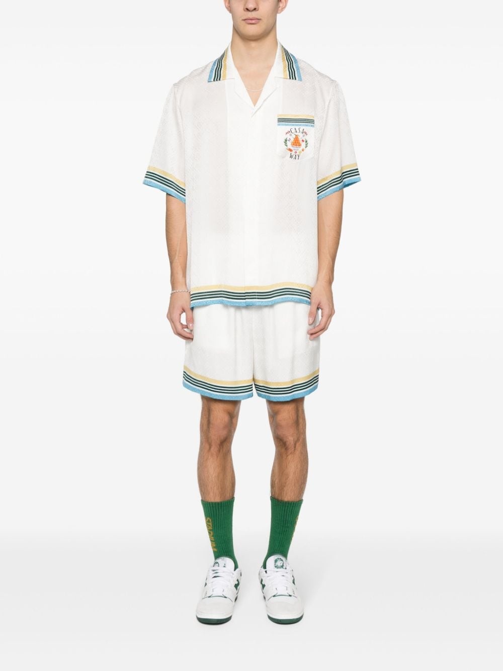 Casa Way monogram shorts - 2