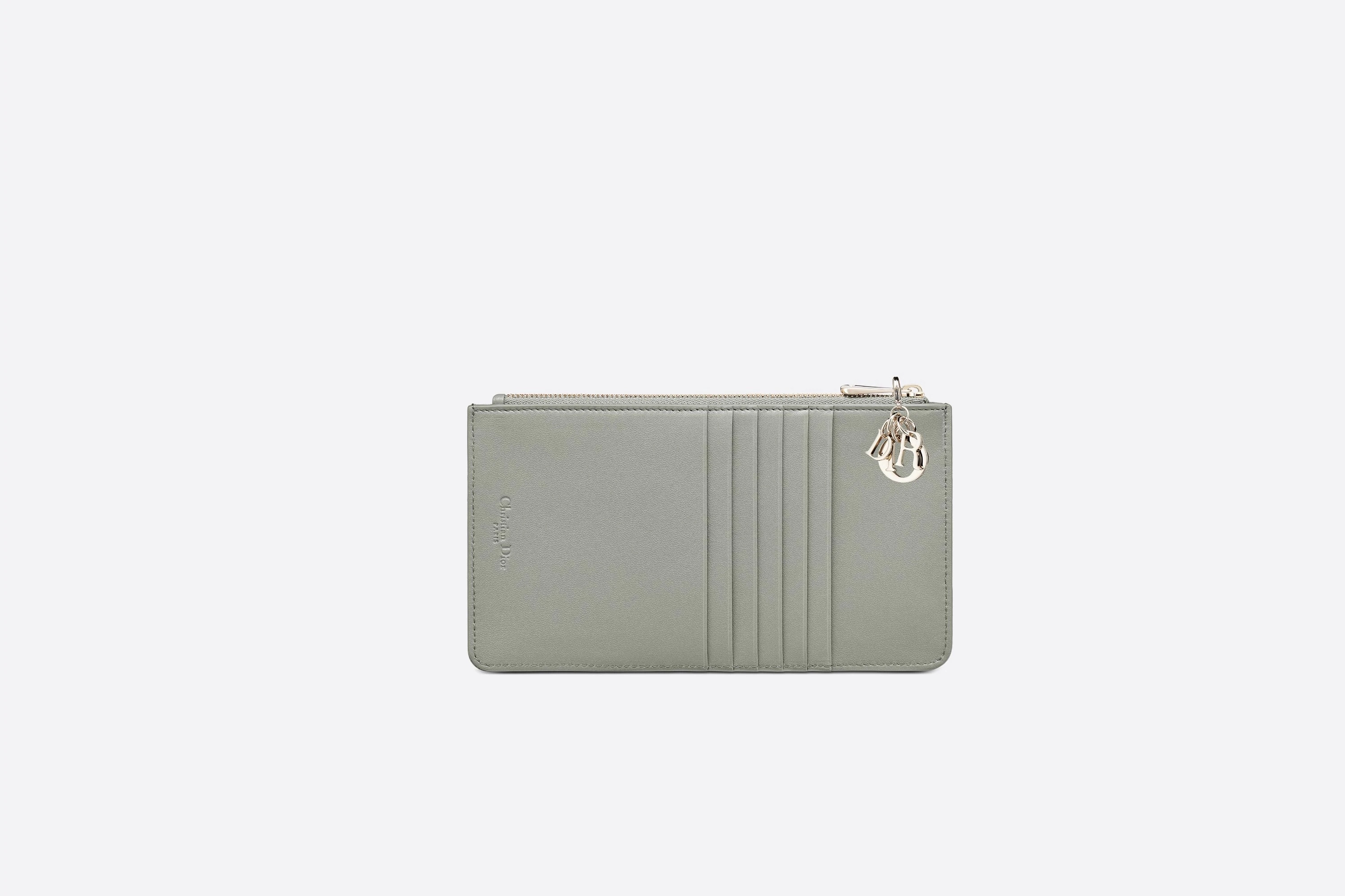 Large Lady Dior Zip Long Wallet - 2