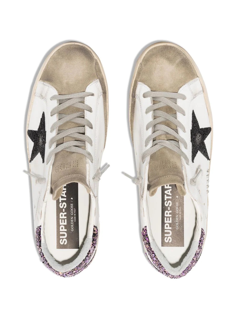 Super Star panelled low-top trainers - 4