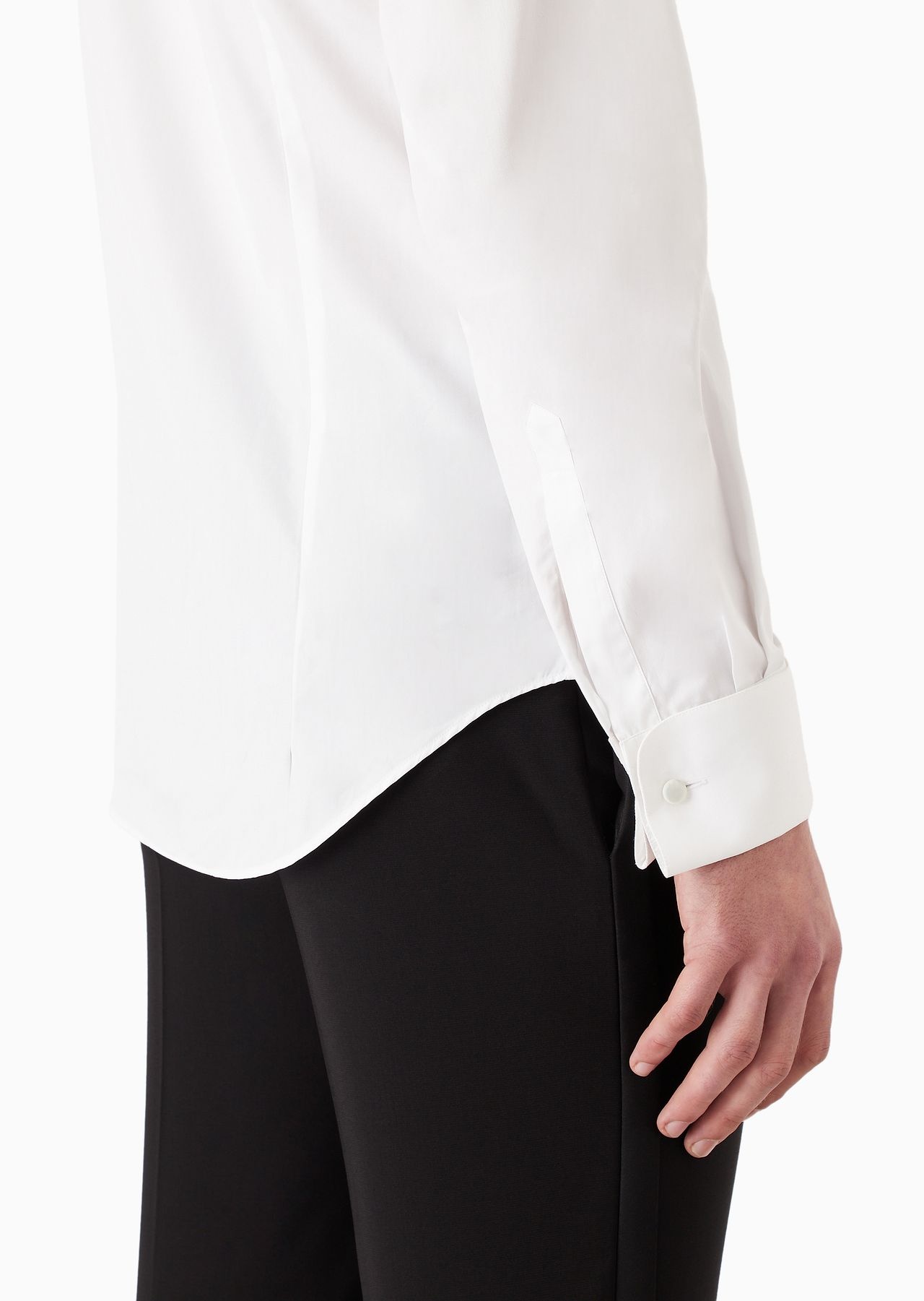 Icon tuxedo shirt in cotton poplin - 7