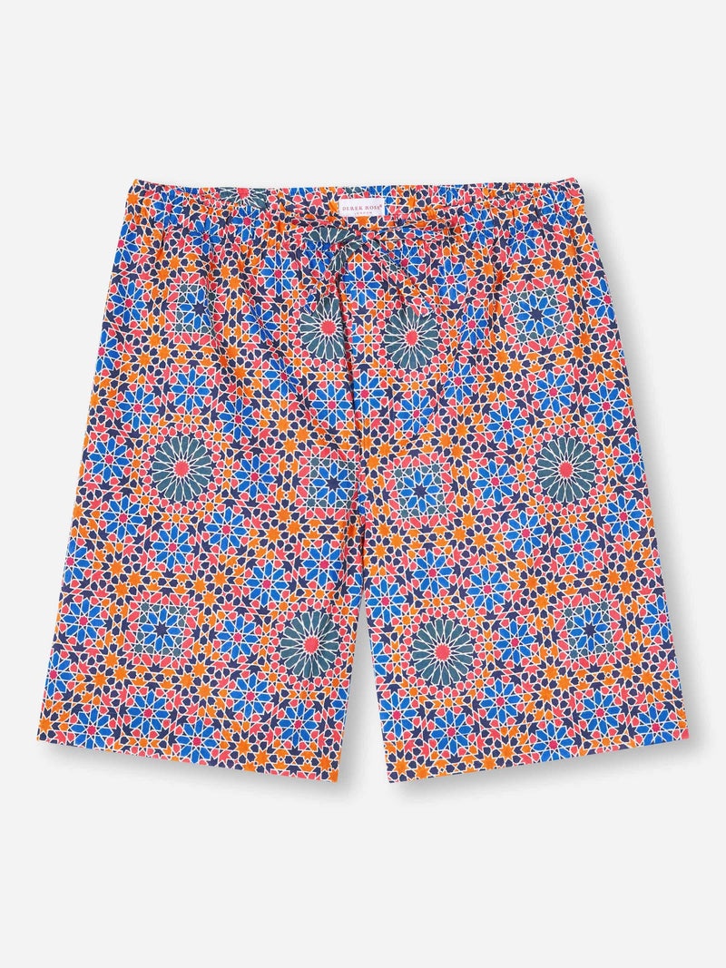 Men's Lounge Shorts Ledbury 69 Cotton Batiste Multi - 1