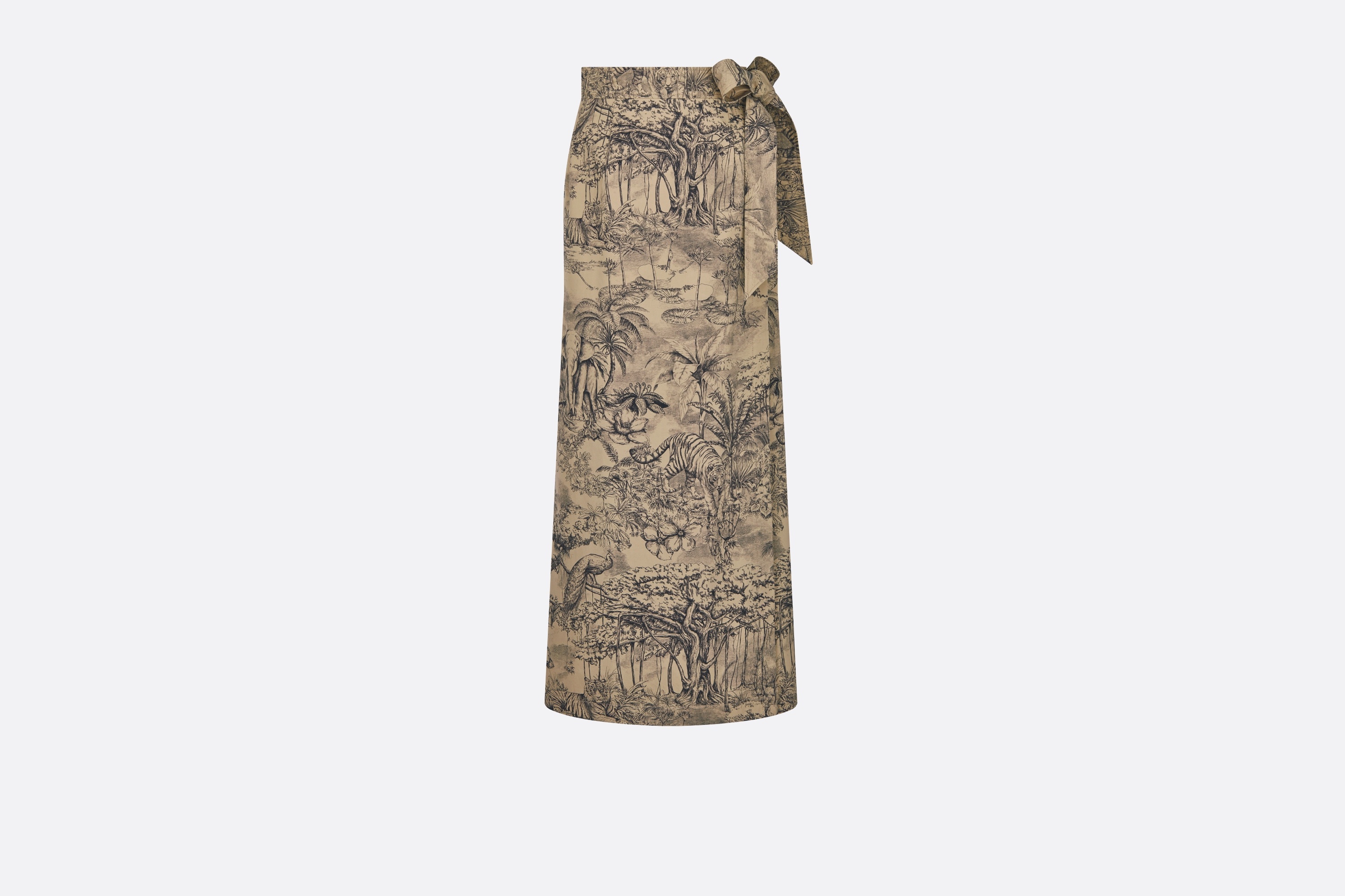 Long Wrap Skirt - 1