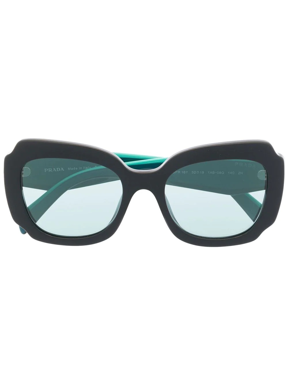 logo-print tinted sunglasses - 1